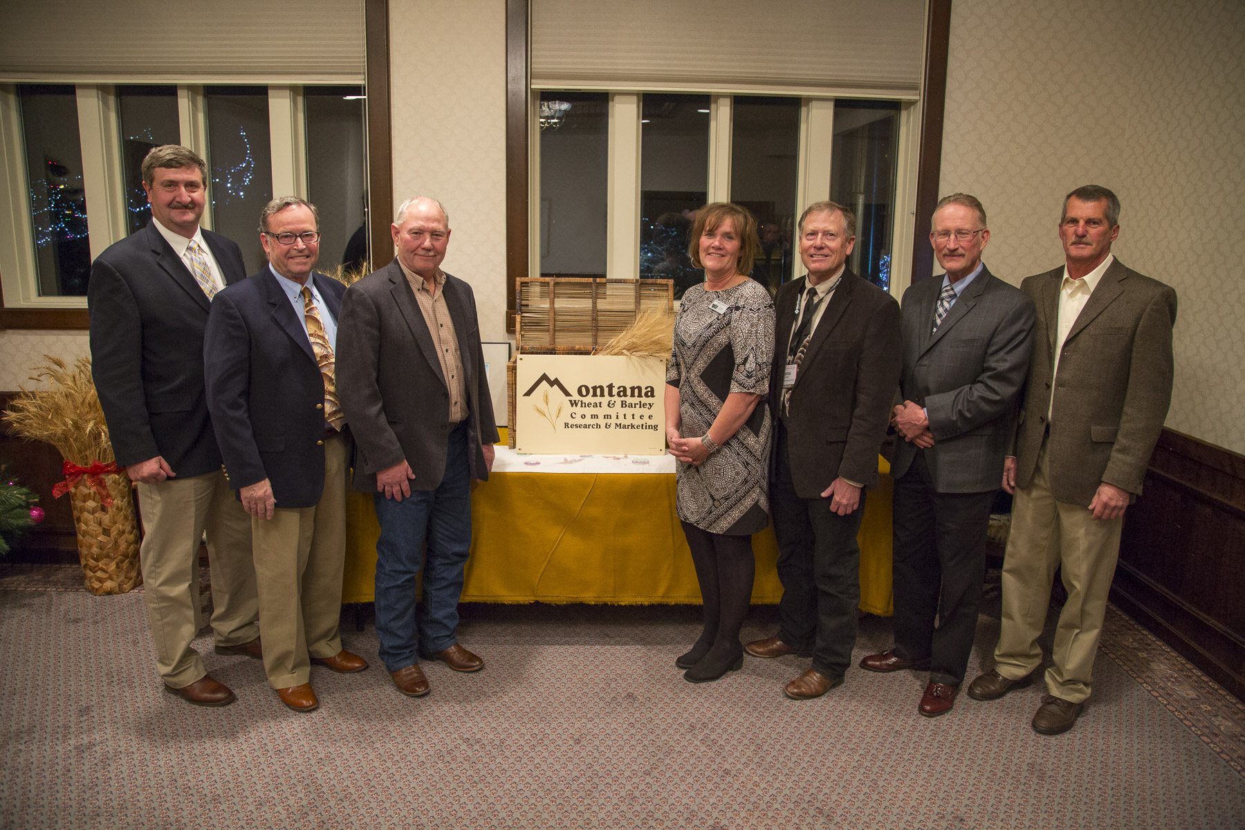 A photo from the Montana Wheat and Barely Committee's 50th Anniversary Celebration.