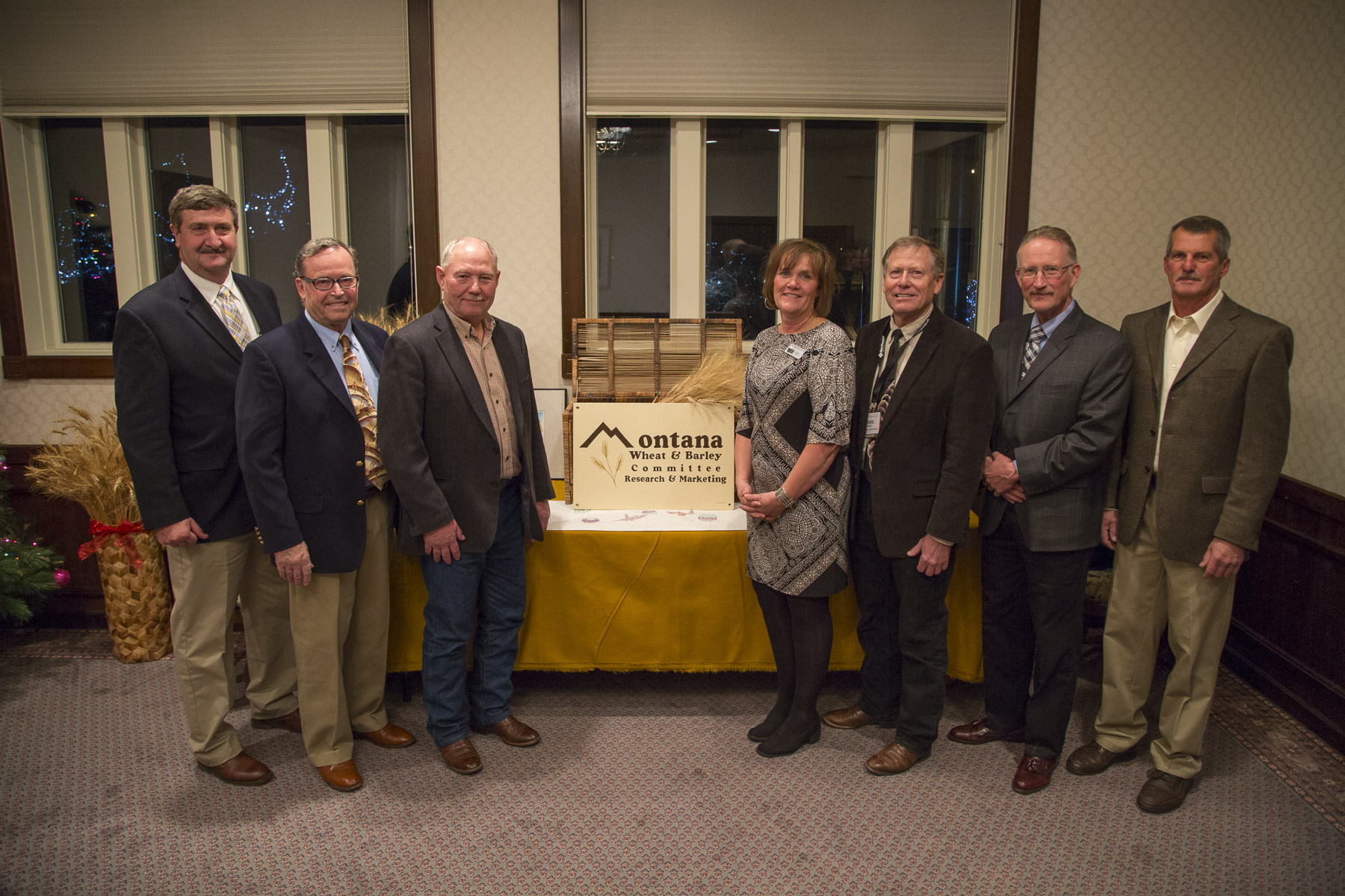 A photo from the Montana Wheat and Barely Committee's 50th Anniversary Celebration.