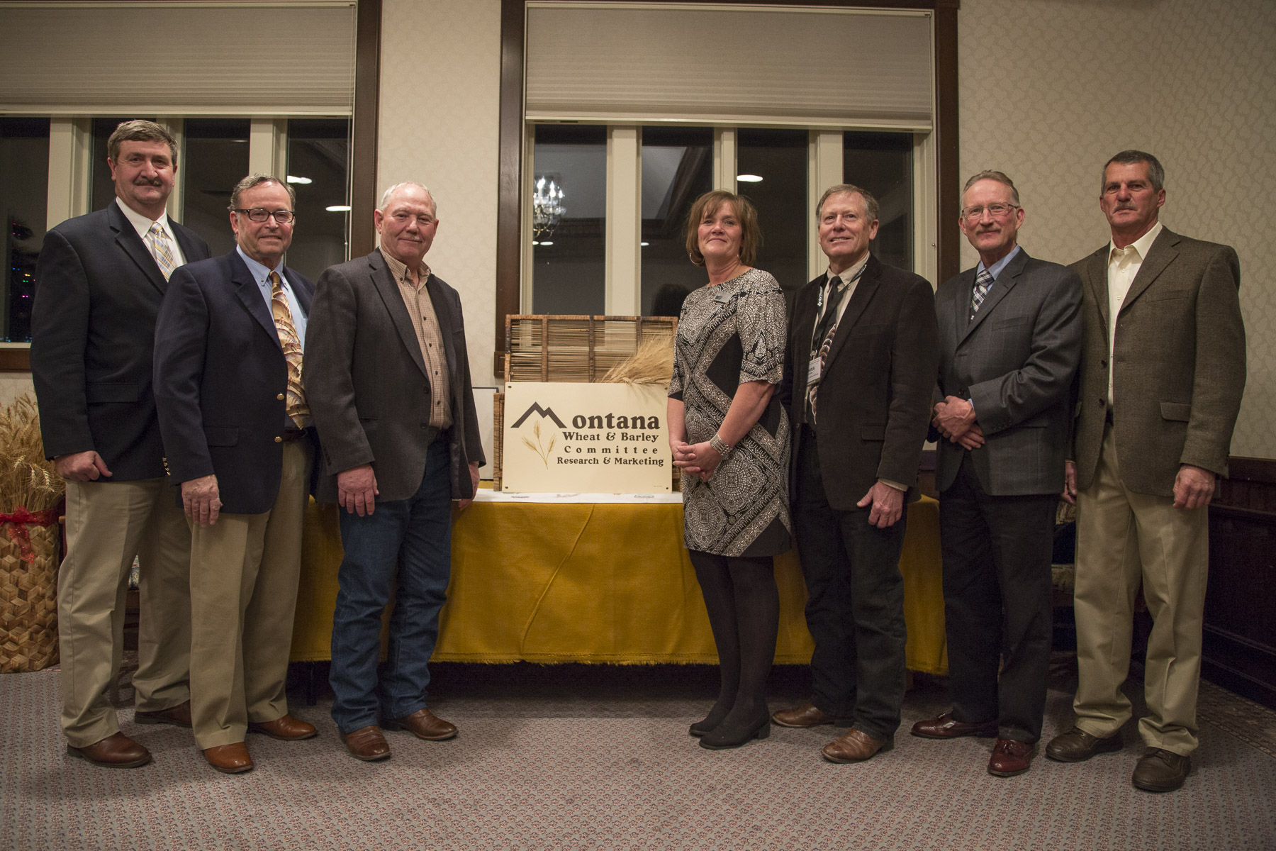 A photo from the Montana Wheat and Barely Committee's 50th Anniversary Celebration.