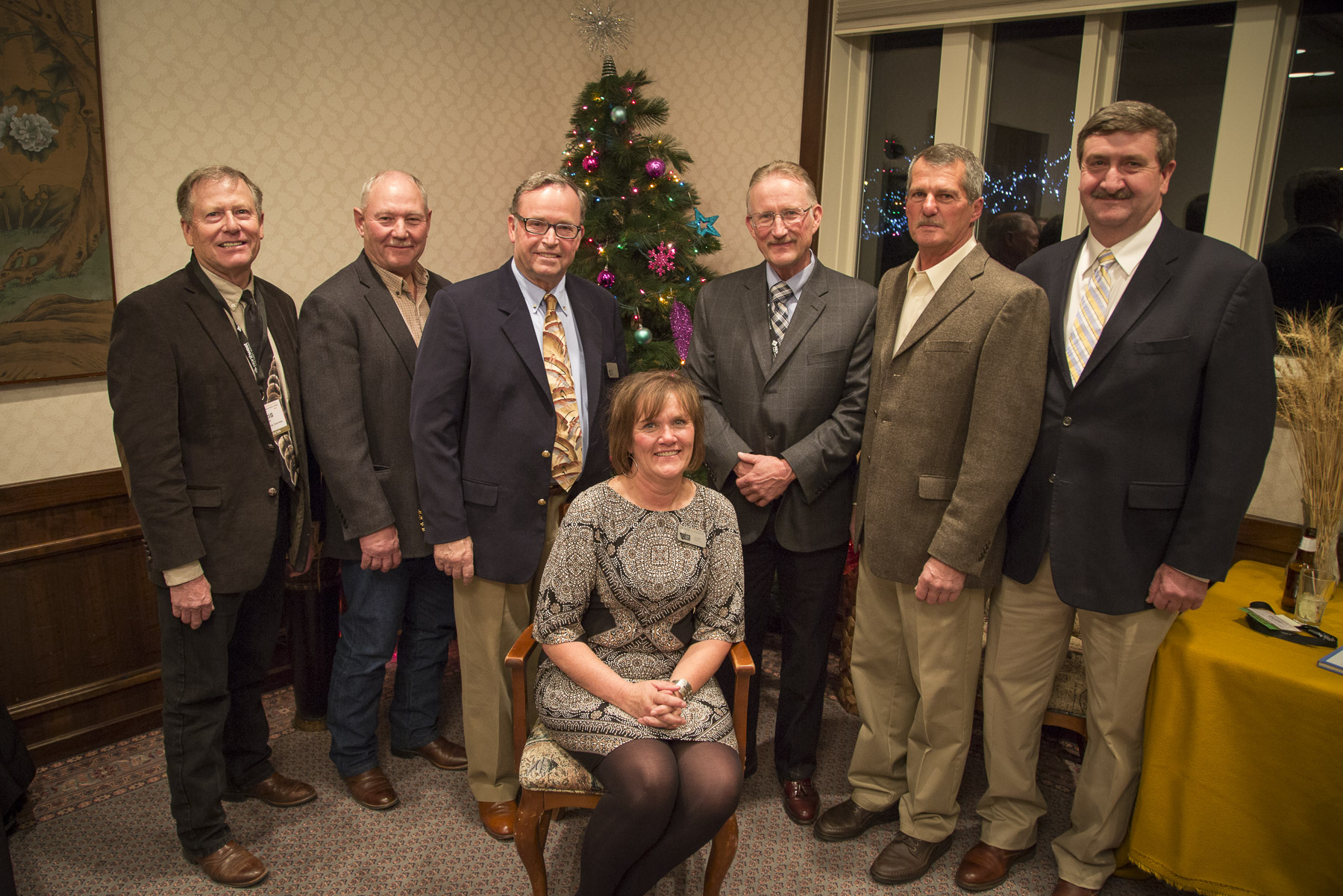 A photo from the Montana Wheat and Barely Committee's 50th Anniversary Celebration.