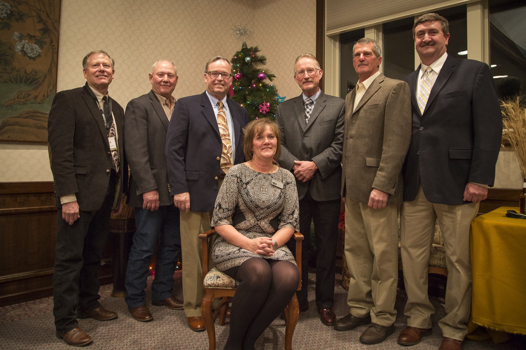 A photo from the Montana Wheat and Barely Committee's 50th Anniversary Celebration.