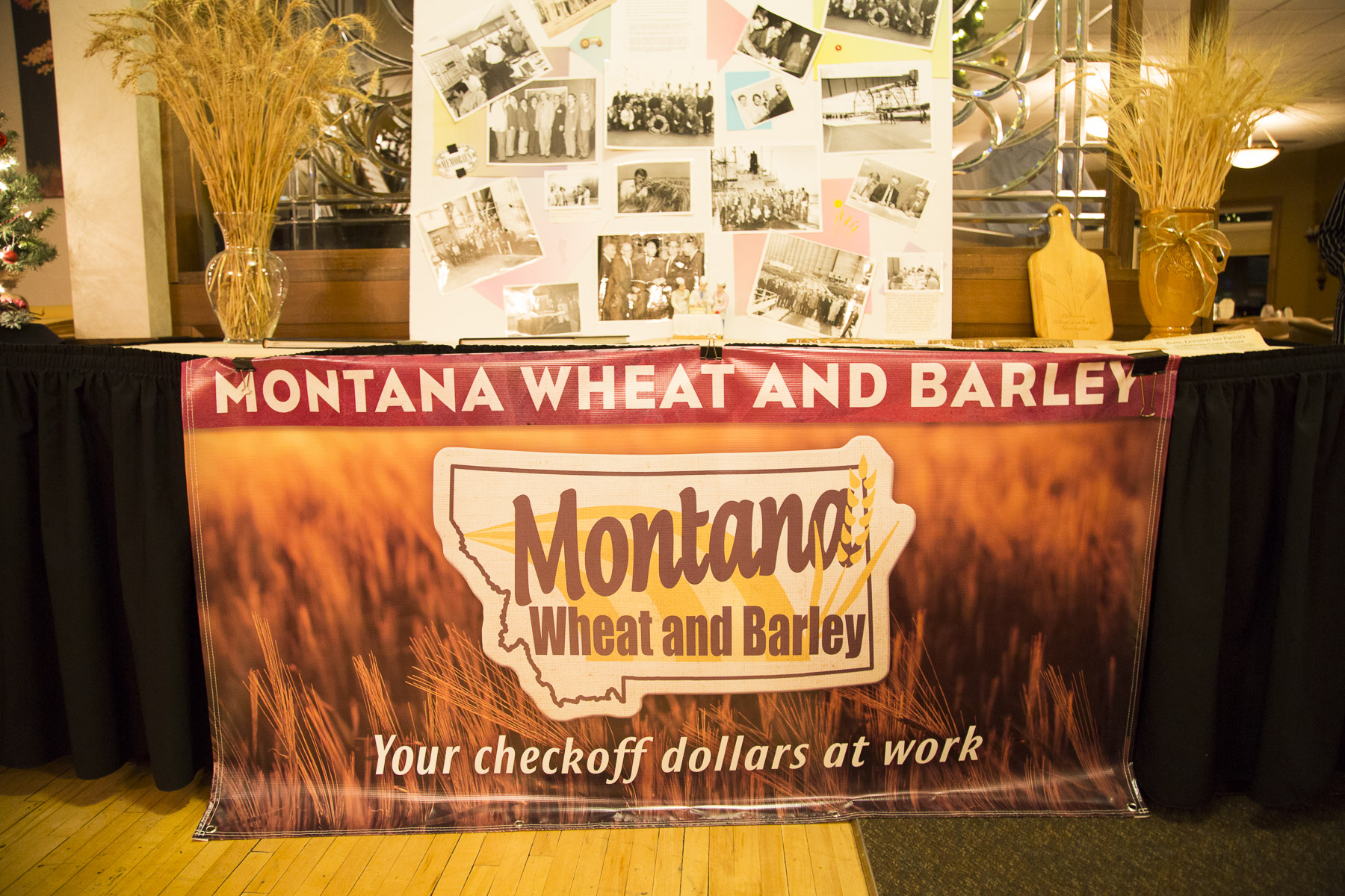 A photo from the Montana Wheat and Barely Committee's 50th Anniversary Celebration.