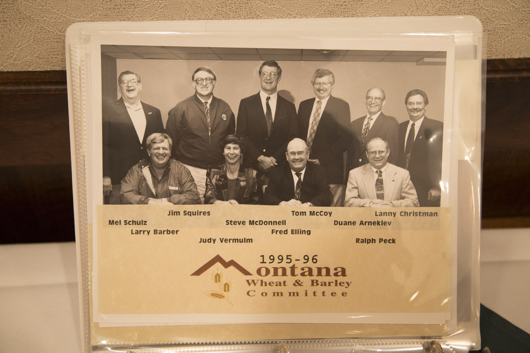 A photo from the Montana Wheat and Barely Committee's 50th Anniversary Celebration.