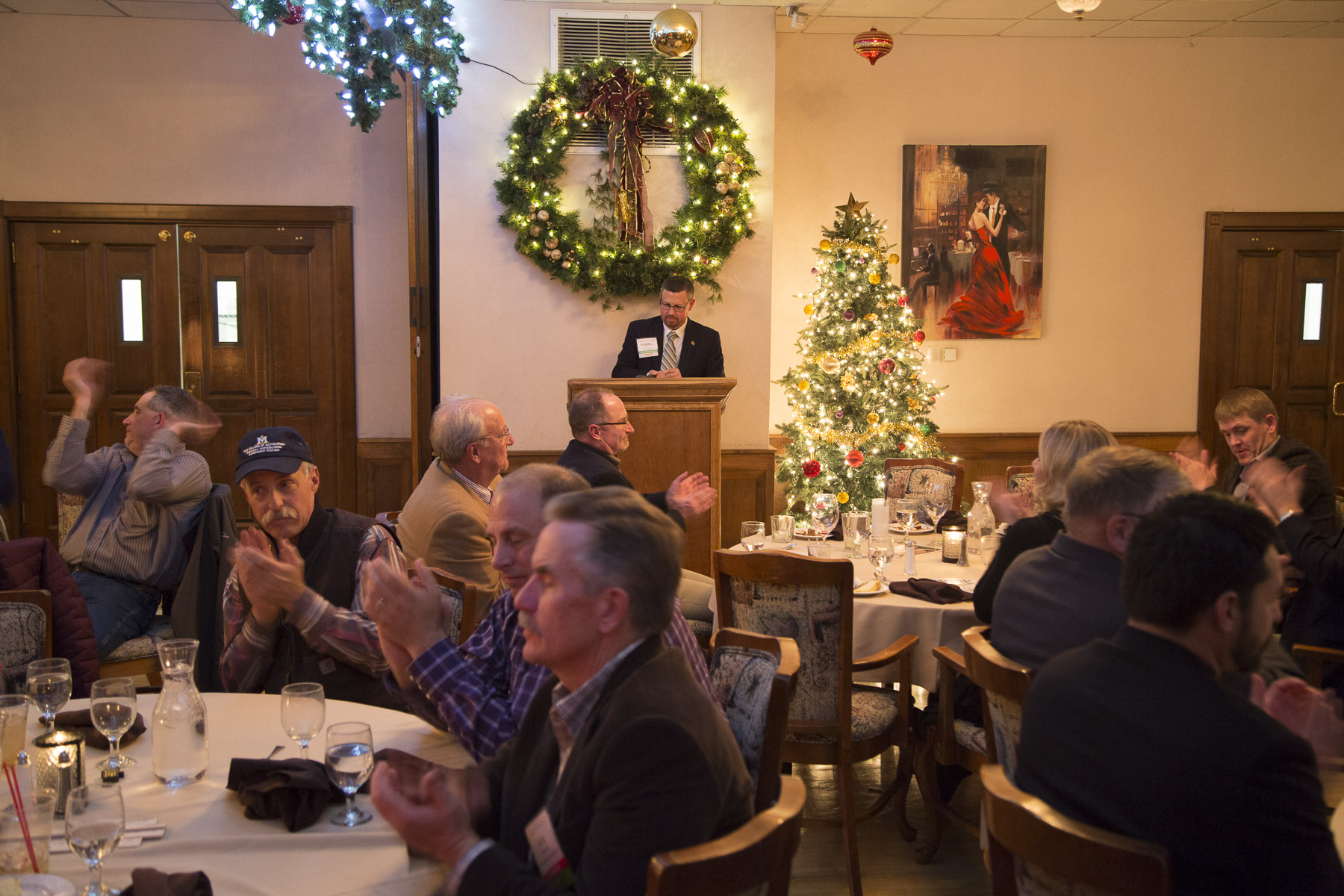 A photo from the Montana Wheat and Barely Committee's 50th Anniversary Celebration.