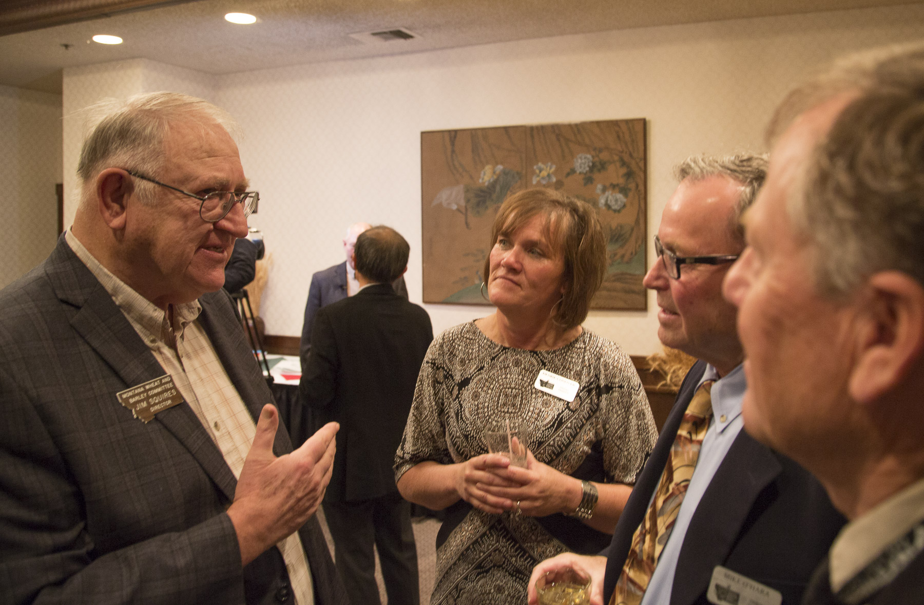 A photo from the Montana Wheat and Barely Committee's 50th Anniversary Celebration.