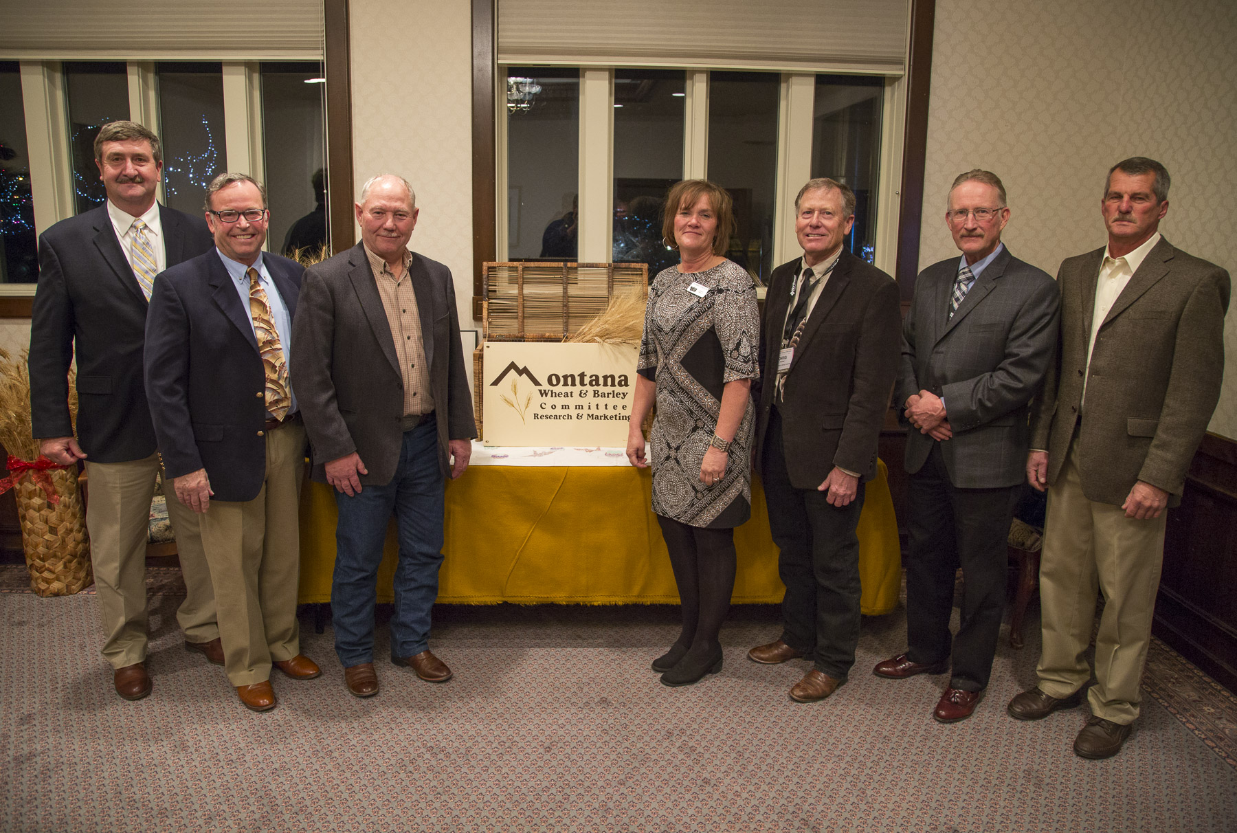 A photo from the Montana Wheat and Barely Committee's 50th Anniversary Celebration.