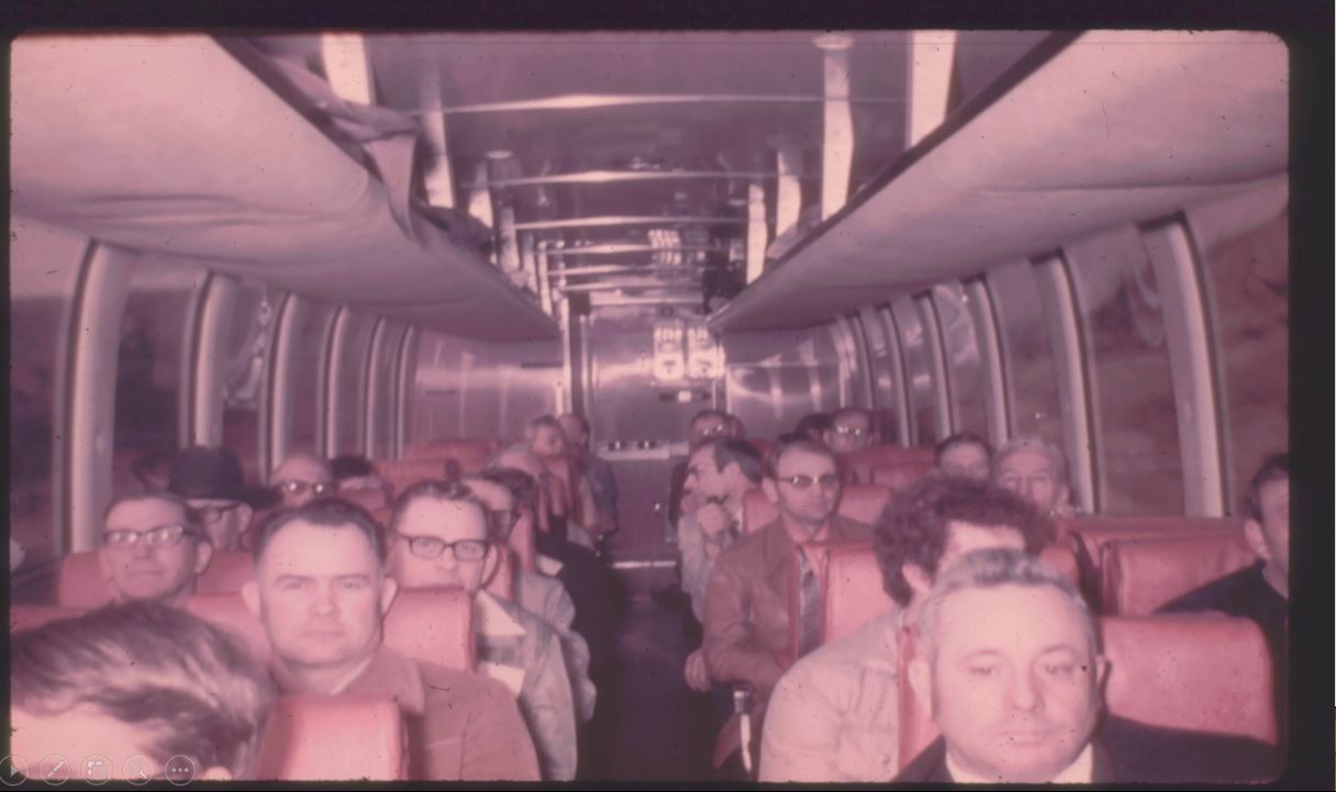 A photo from the Montana Wheat and Barley Committee at work in the 1960s and 1970s.