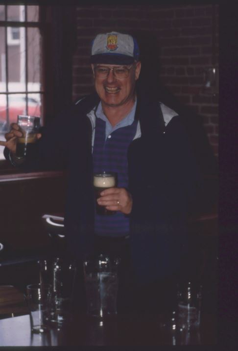 A photo from the Montana Wheat and Barley Committee at work in the 1990s.