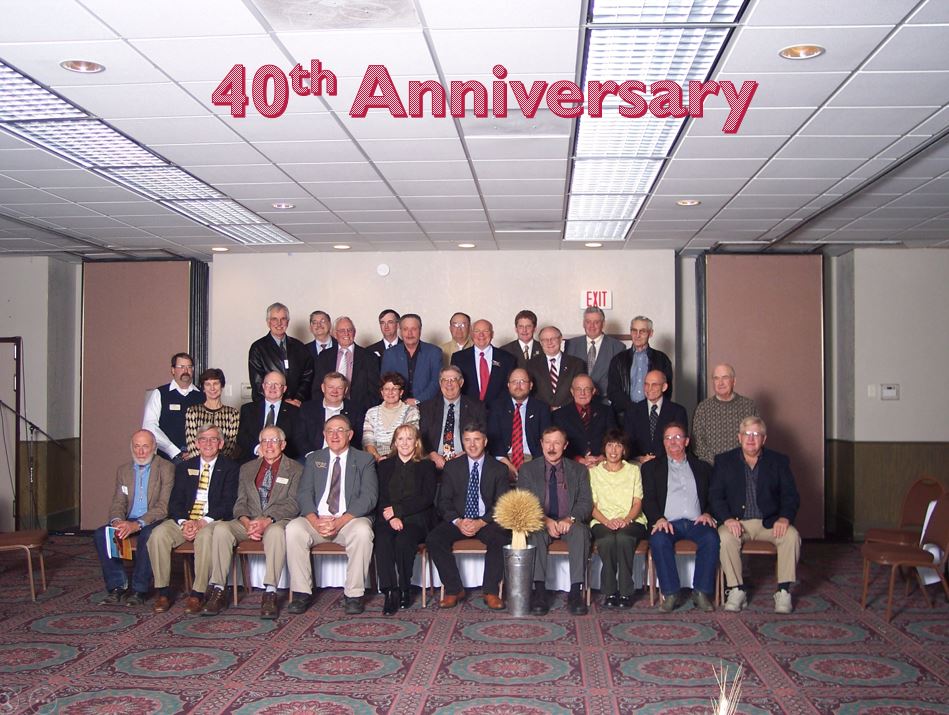 A photo from the Montana Wheat and Barley Committee at work in the 2000s (the oughts).