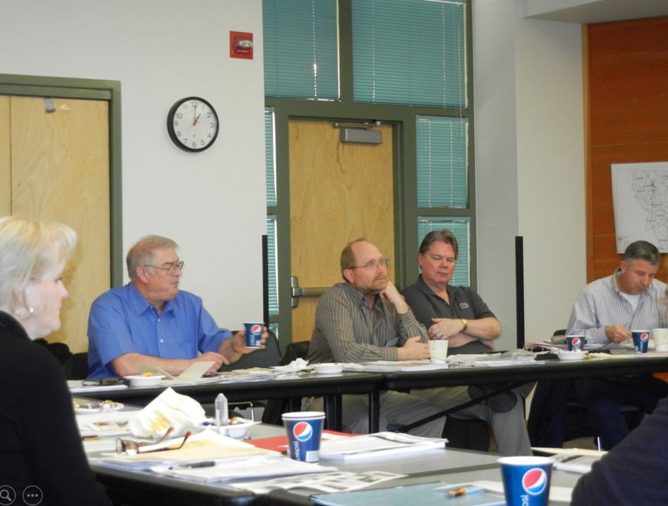 A photo from the Montana Wheat and Barley Committee at work in the 2010s.