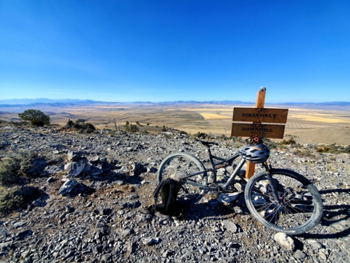 Bikes Only Trail Marker